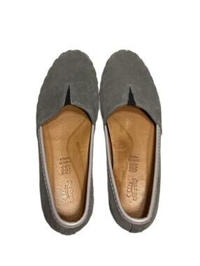 Spring Step Women's Kathaleta Slip-On Shoes in Grey Suede, Size 39 (US 8.5)